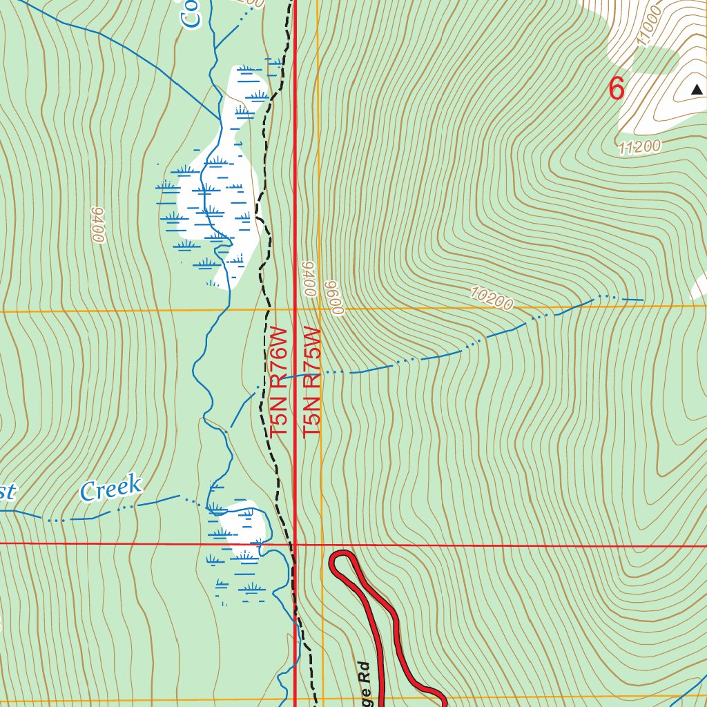 Fall River Pass, CO FSTopo Map by US Forest Service - Topo | Avenza Maps