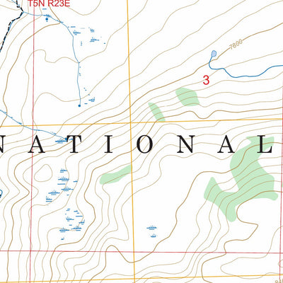 Fales Hot Springs, CA FSTopo Preview 2