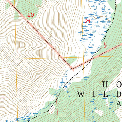 Fales Hot Springs, CA FSTopo Preview 3
