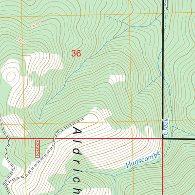 Fall Mountain, OR FSTopo Preview 2