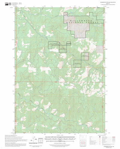 Farmers Butte, OR FSTopo Preview 1