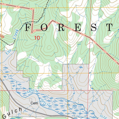 Farnum Peak, CO FSTopo Preview 3