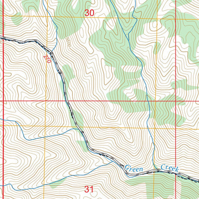 Featherville, ID FSTopo Preview 2