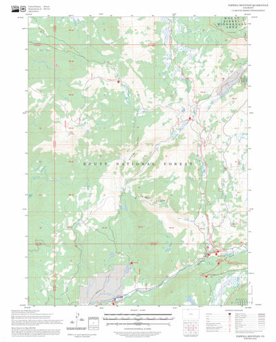 Farwell Mountain, CO FSTopo Preview 1
