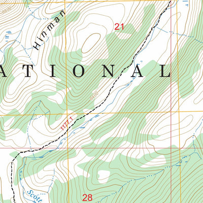 Farwell Mountain, CO FSTopo Preview 2