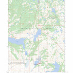 Fayette Lake, WY FSTopo Preview 1