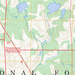 Fayette Lake, WY FSTopo Preview 3