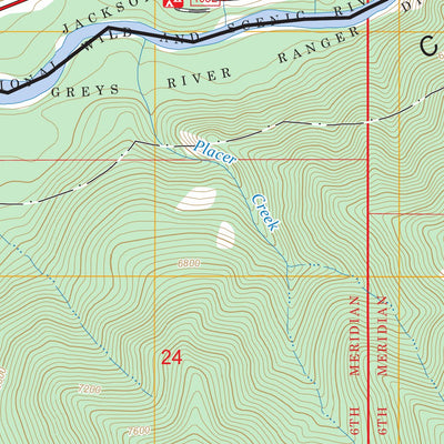 Ferry Peak, WY FSTopo Preview 2