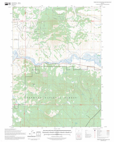 Ferguson Mountain, OR FSTopo Preview 1
