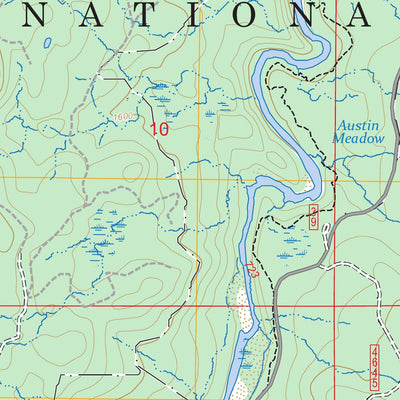 Fish Creek Mountain, OR FSTopo Preview 2