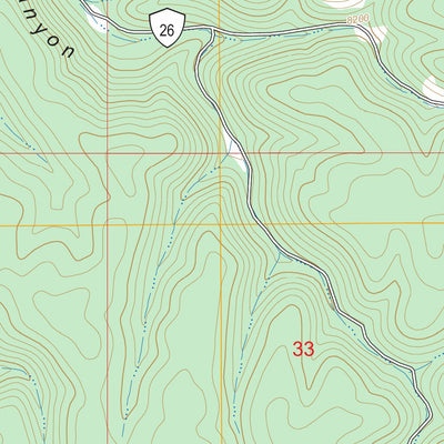 Firman Canyon, NM FSTopo Preview 2