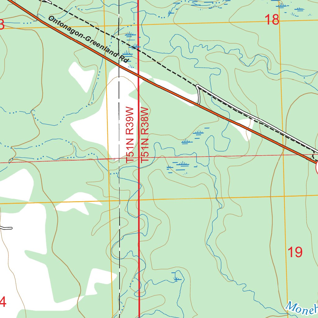 Firesteel, MI FSTopo Map by US Forest Service - Topo | Avenza Maps