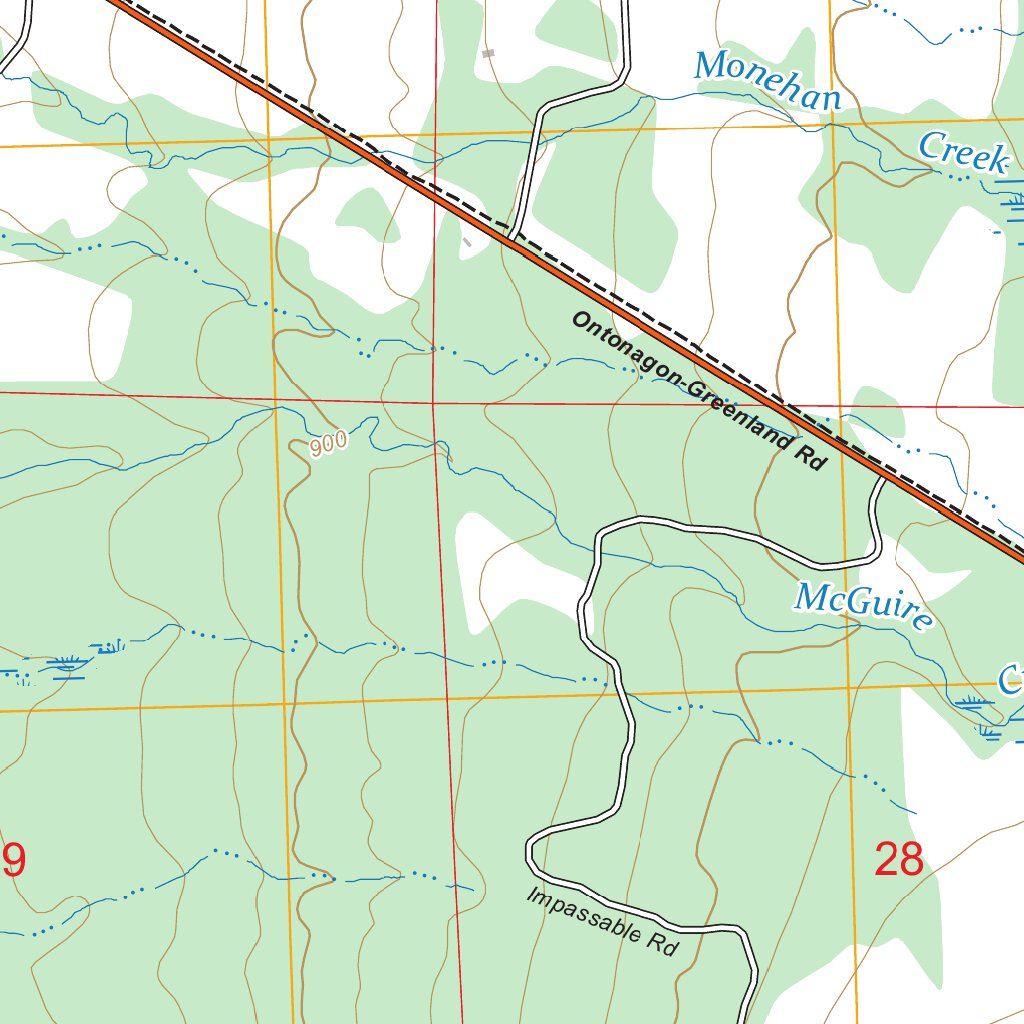 Firesteel, MI FSTopo Map by US Forest Service - Topo | Avenza Maps
