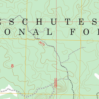 Firestone Butte, OR FSTopo Preview 2