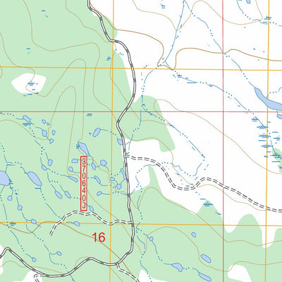 Fish Creek Park, WY FSTopo Preview 2