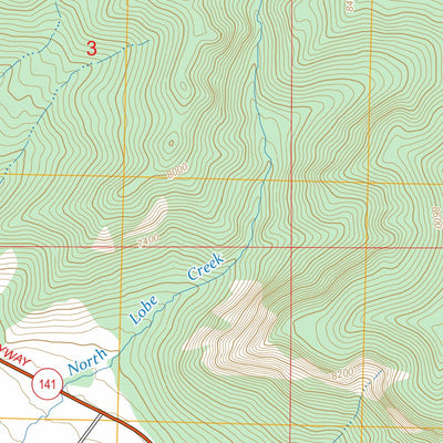 Fish Creek, CO FSTopo Preview 3