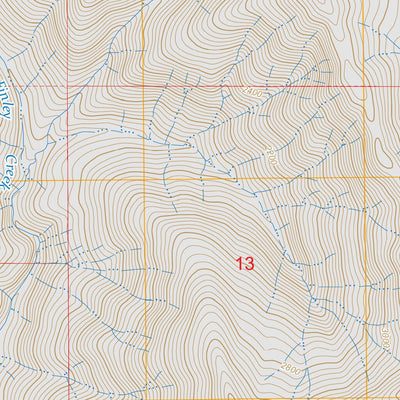 Finley Creek, WA FSTopo Preview 3