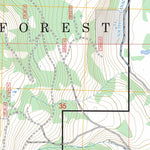 Fitzwater Point, OR FSTopo Preview 2