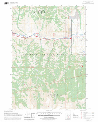 Flag Peak, WY FSTopo Preview 1