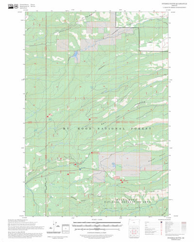 Fivemile Butte, OR FSTopo Preview 1