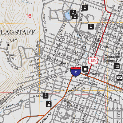 Flagstaff West, AZ FSTopo Preview 3