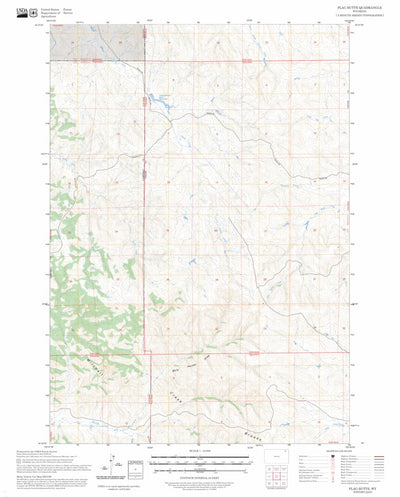 Flag Butte, WY FSTopo Preview 1