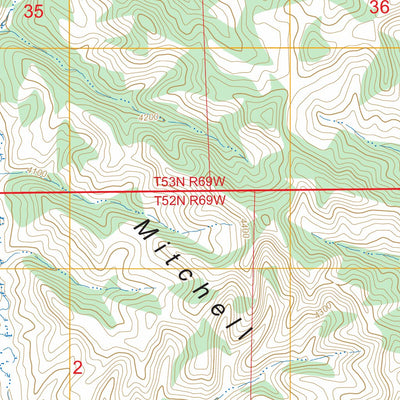 Flag Butte, WY FSTopo Preview 3