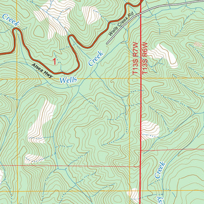 Flat Mountain, OR FSTopo Preview 3