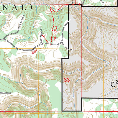 Flagstaff East, AZ FSTopo Preview 3