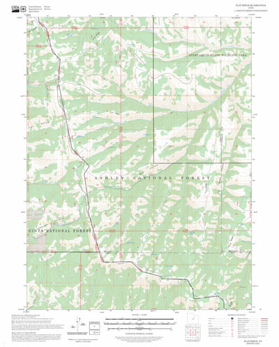 Flat Ridge, UT FSTopo Preview 1