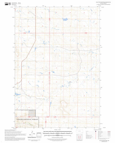 Flat Top Butte, SD FSTopo Preview 1