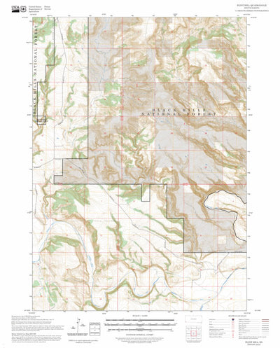 Flint Hill, SD FSTopo Preview 1