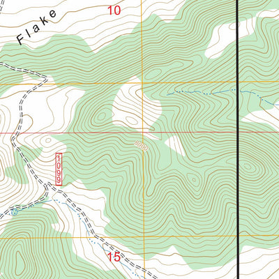 Flake Mountain East, UT FSTopo Preview 3