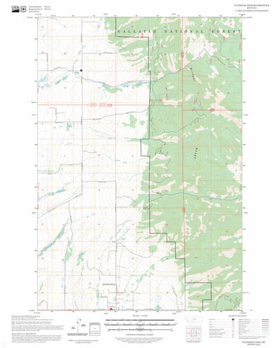 Flathead Pass, MT FSTopo Preview 1