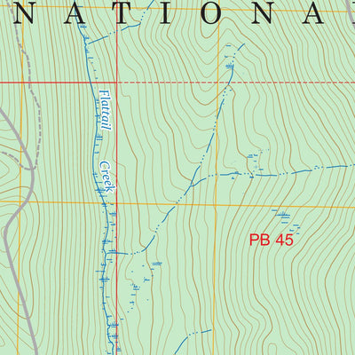 Flatiron Mountain, MT FSTopo Preview 2