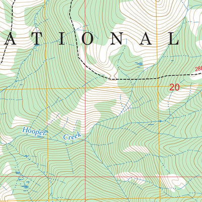 Florence Lake, CA FSTopo Preview 2