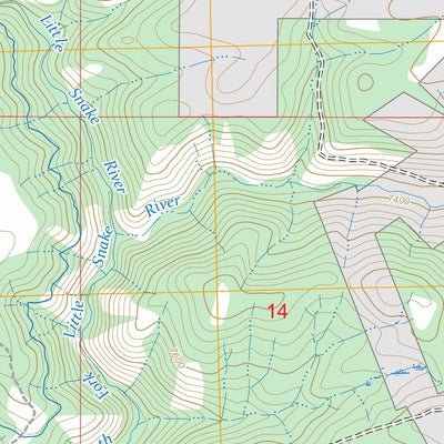 Fletcher Peak, WY-CO FSTopo Preview 3