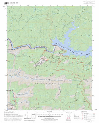Fontana Dam, NC FSTopo Preview 1