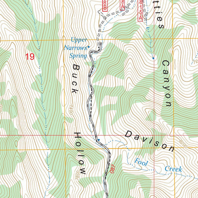 Fool Creek Peak, UT FSTopo Preview 3
