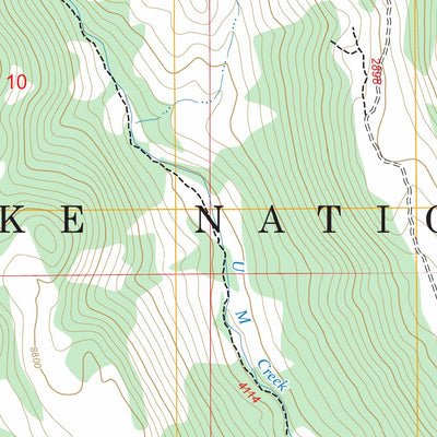 Forsyth Reservoir, UT FSTopo Preview 2