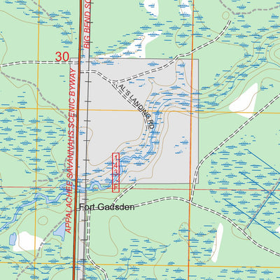 Fort Gadsden, FL FSTopo Preview 3