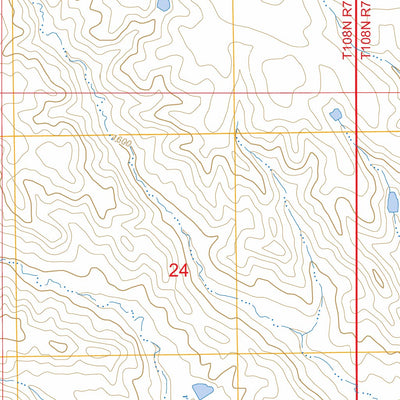Fort George Butte, SD FSTopo Preview 3