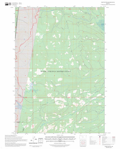Fort Butte, OR FSTopo Preview 1