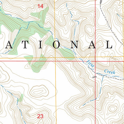 Fort Howes, MT FSTopo Preview 2