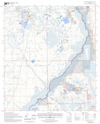 Fort McCoy, FL FSTopo Preview 1