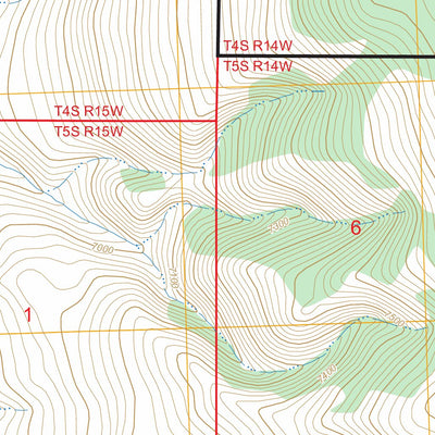 Fox Gulch, MT FSTopo Preview 3