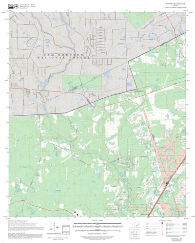 Fostoria, TX FSTopo Preview 1