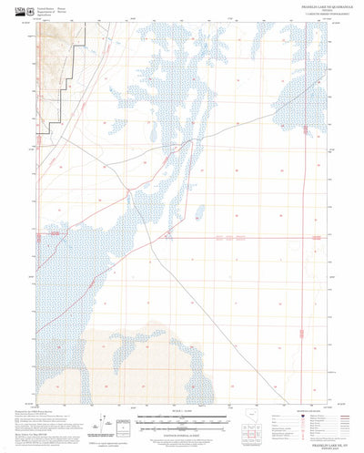 Franklin Lake NE, NV FSTopo Preview 1