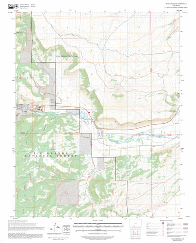 Fox Creek, CO FSTopo Preview 1