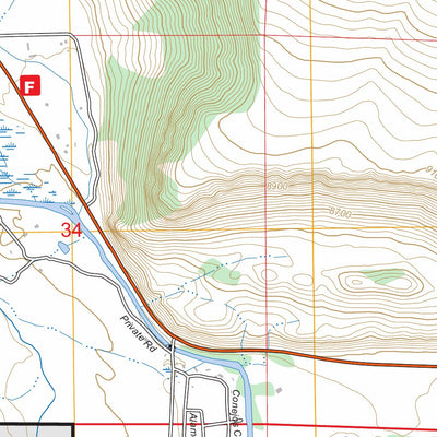 Fox Creek, CO FSTopo Preview 2